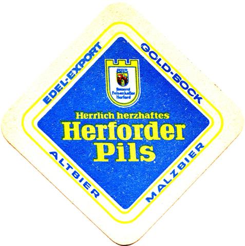 hiddenhausen hf-nw herforder quad 1b (raute185-4 biermarken)